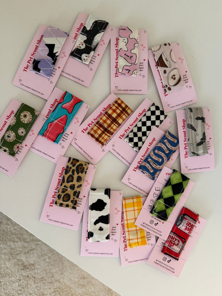 Magnetic Fabric Bookmarks