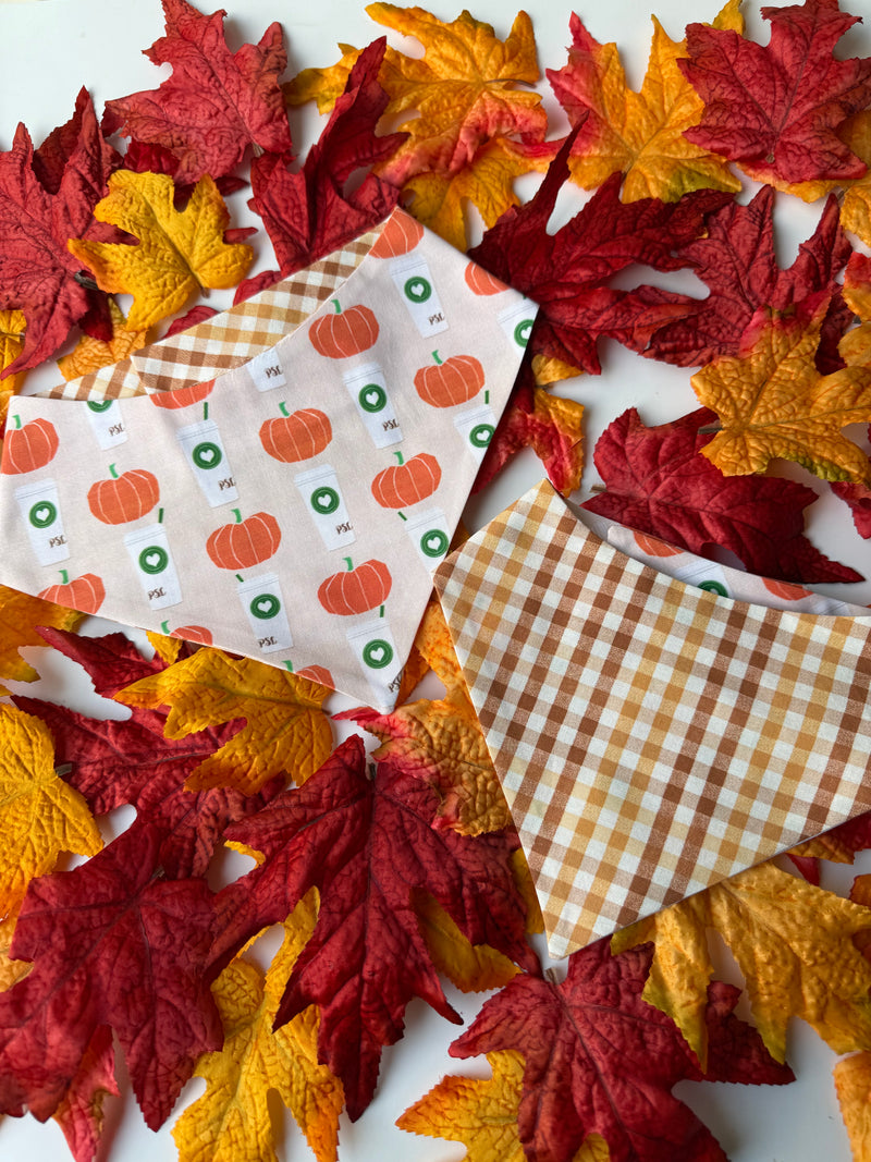 Pumpkin Spice Latte Bandana