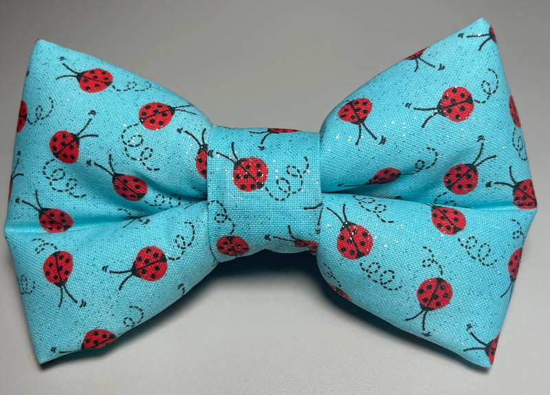 Ladybug Bow Tie