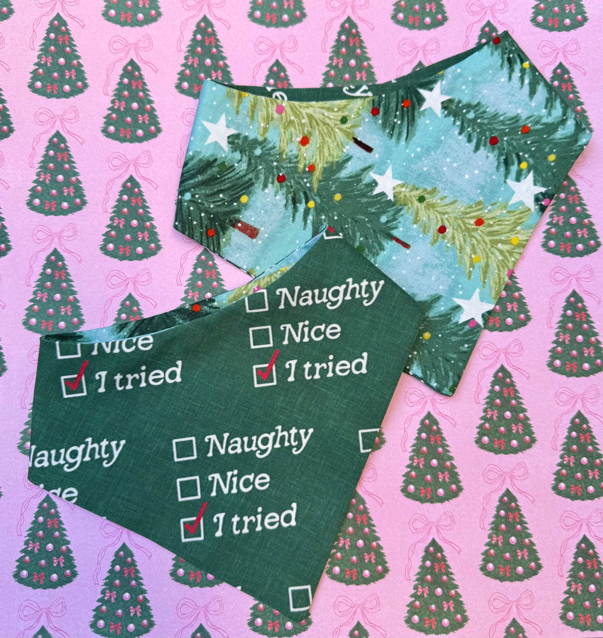 Santa’s List Bandana