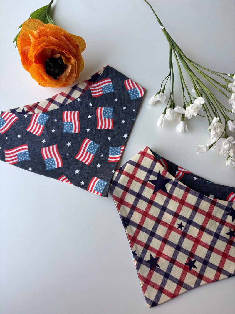 US Flag Bandana