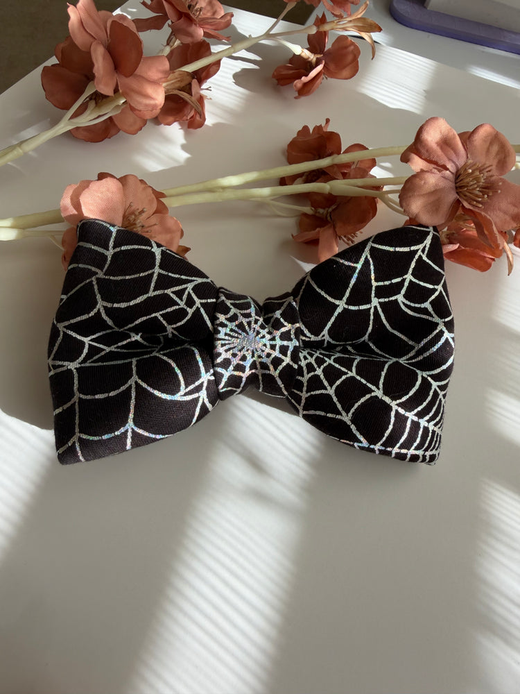 Spider Web Bow Tie