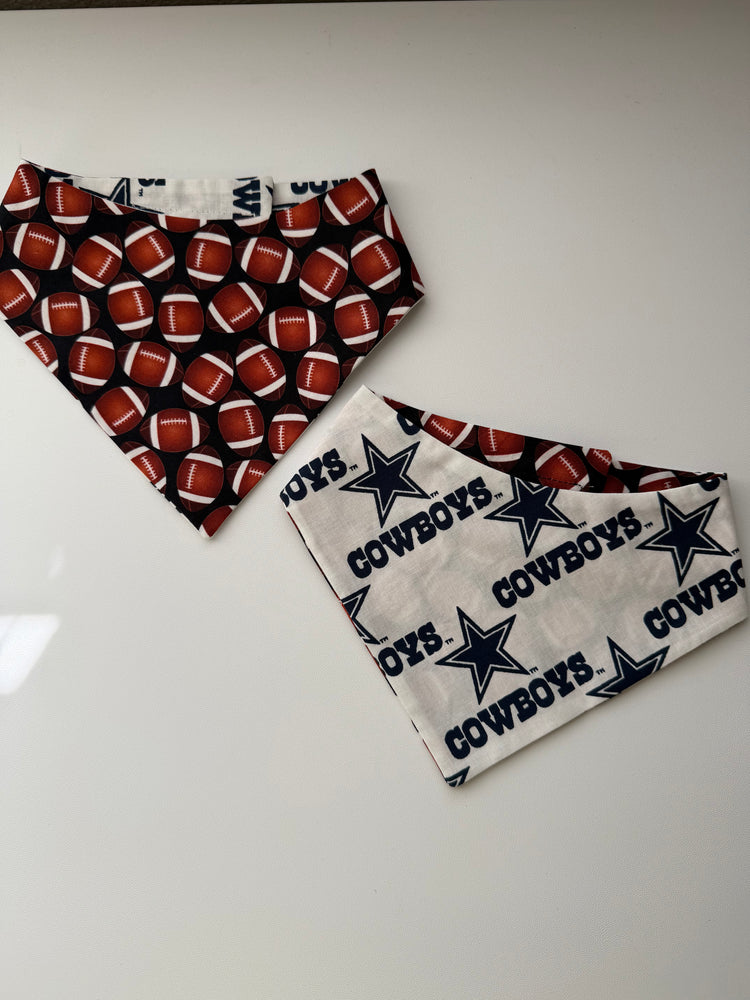 DTX Football in White  Bandana