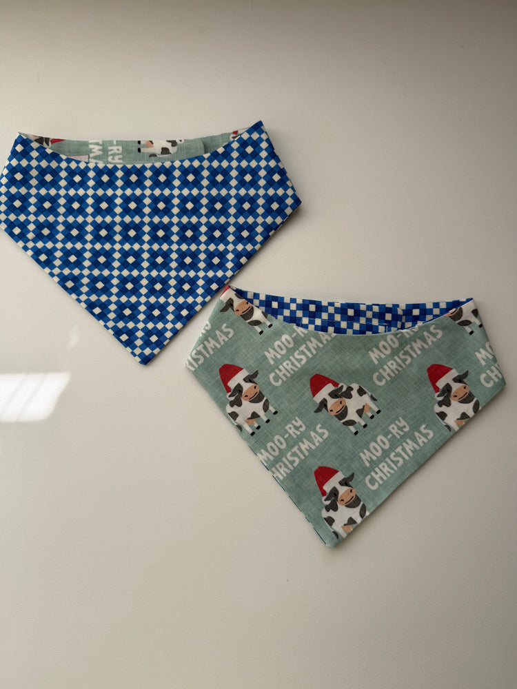 Quilted Moory Xmas Bandana