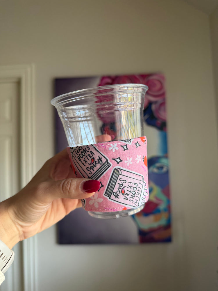 Extra Spicy Reusable Coffee Koozie