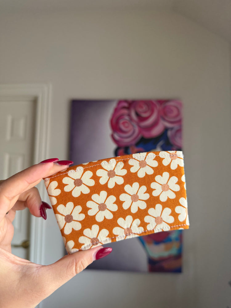 Orange Daisy Koozie