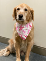 Breast Cancer Flannel Bandana